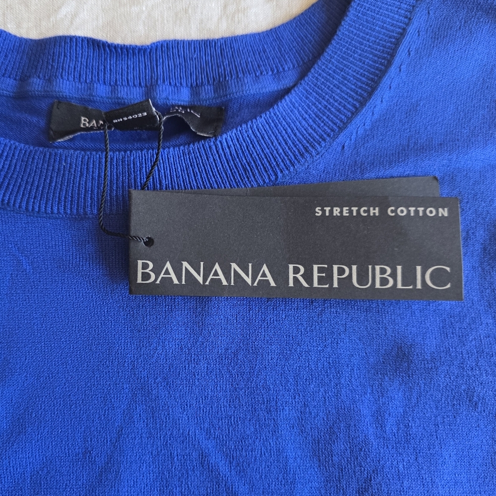Banana Republic Sleavless Knit Top NWT Sz S - Picture 3 of 4